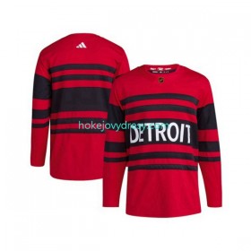 Pánské Hokejový Dres Detroit Red Wings Blank Adidas 2022-2023 Reverse Retro Červené Authentic